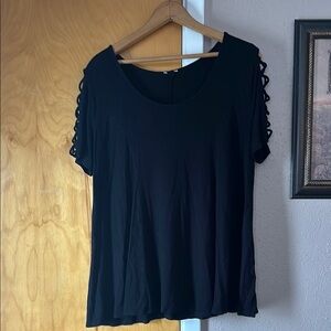Elegant Black Women's Top